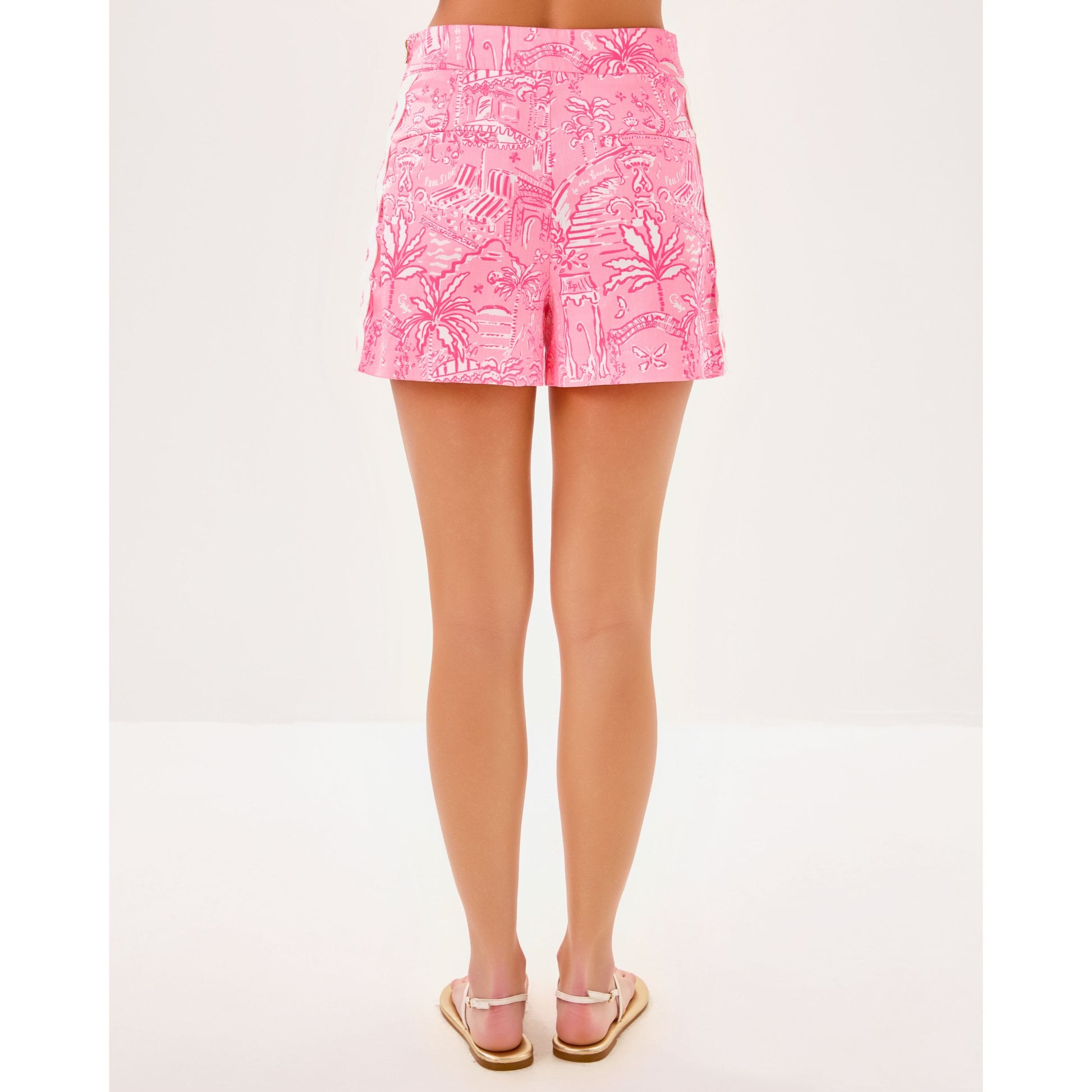 Sarissa Stretch Short - Conch Shell Pink Penny's Playground