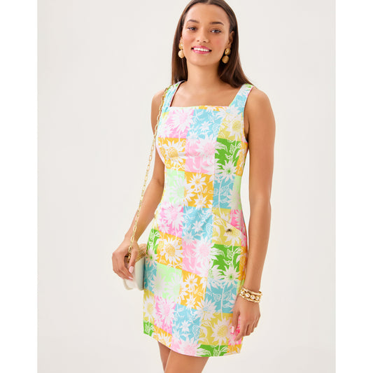 The Lilly Shift - Multi Via Sunny Sunflowers