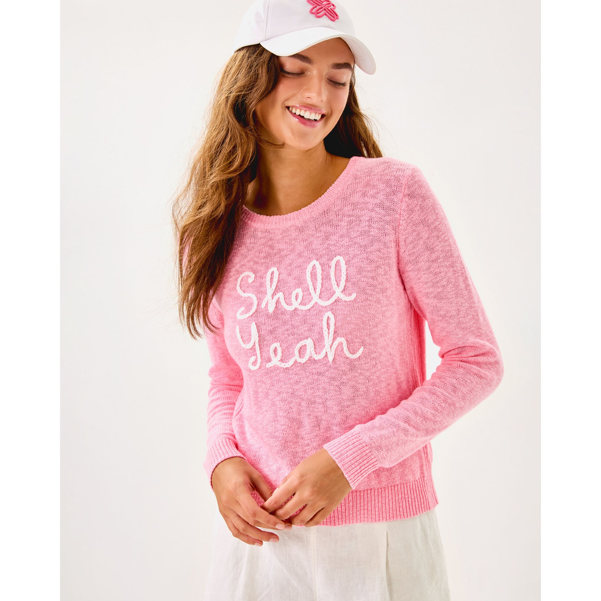 Tully Sweater - Conch Shell Pink Shell Yeah