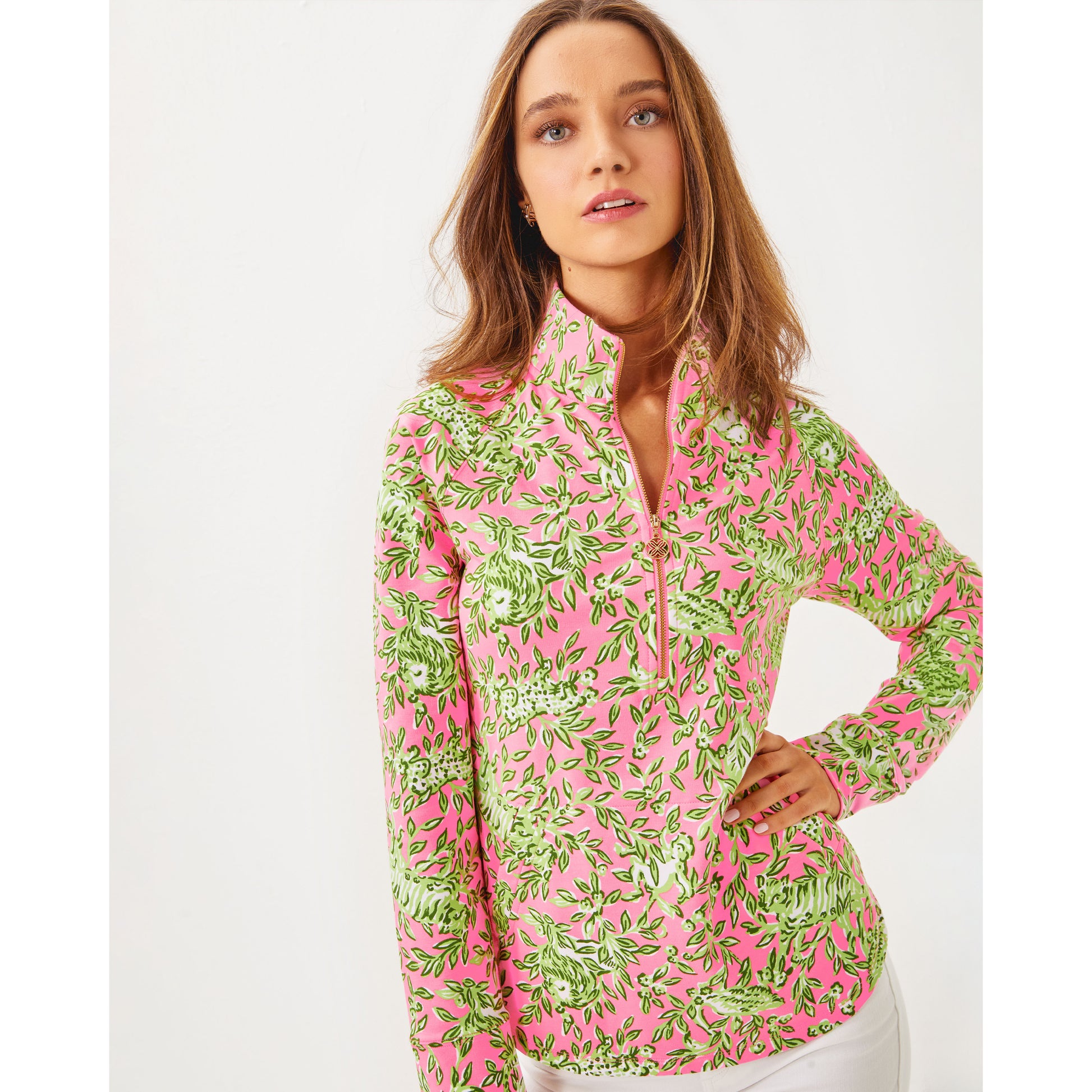 Upf 50+ Skipper Popover - Rousseau Pink Mane Character