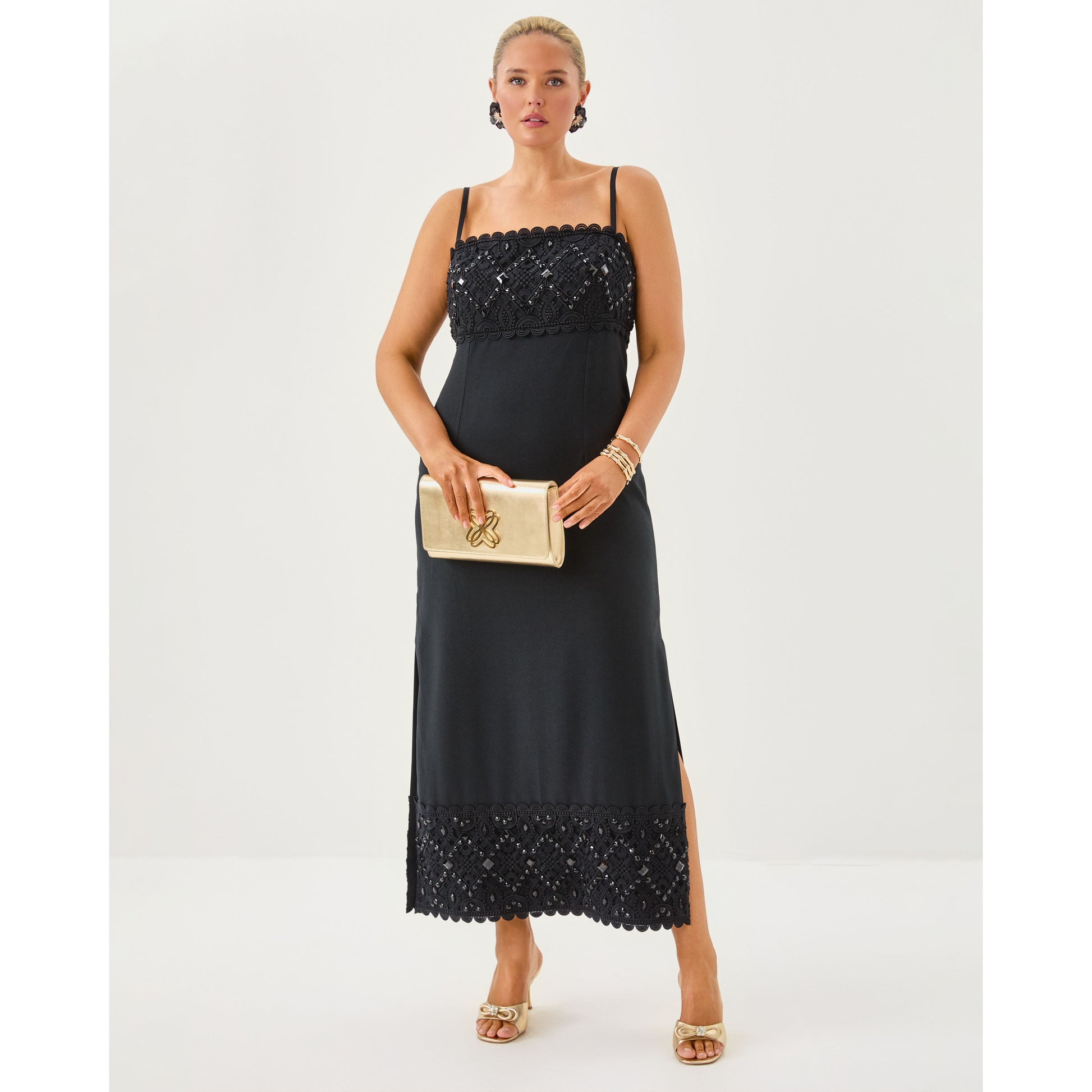 Vena Maxi Dress - Noir