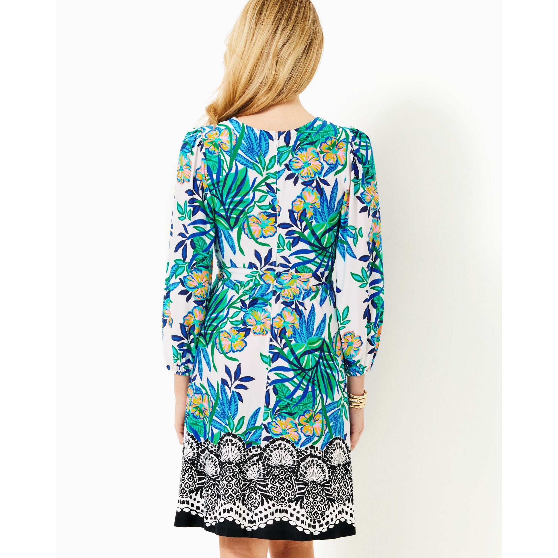 Wexlee 3/4 Sleeve Dress - Multi